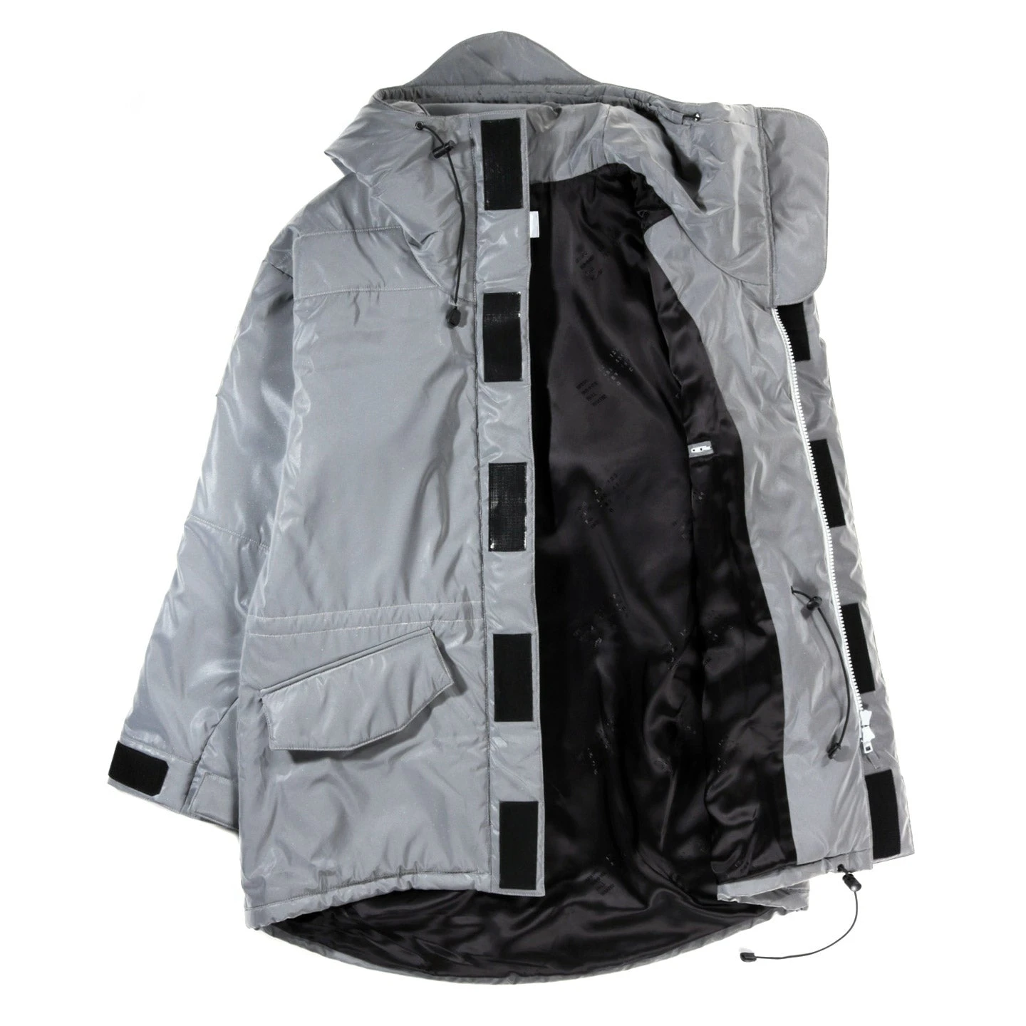 4SDESIGNS NF COAT REFLECTIVE LIGHT GREY 2 4SDESIGNS NF COAT REFLECTIVE LIGHT GREY - Image 2