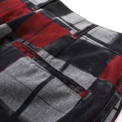 4SDESIGNS EVERYDAY PANT SHARPIE PRINT PLAID LIGHT GREY -N.HOOLYWOOD Shop 4s35