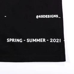 4SDESIGNS CITIES T-SHIRT BLACK -N.HOOLYWOOD Shop 4sd105