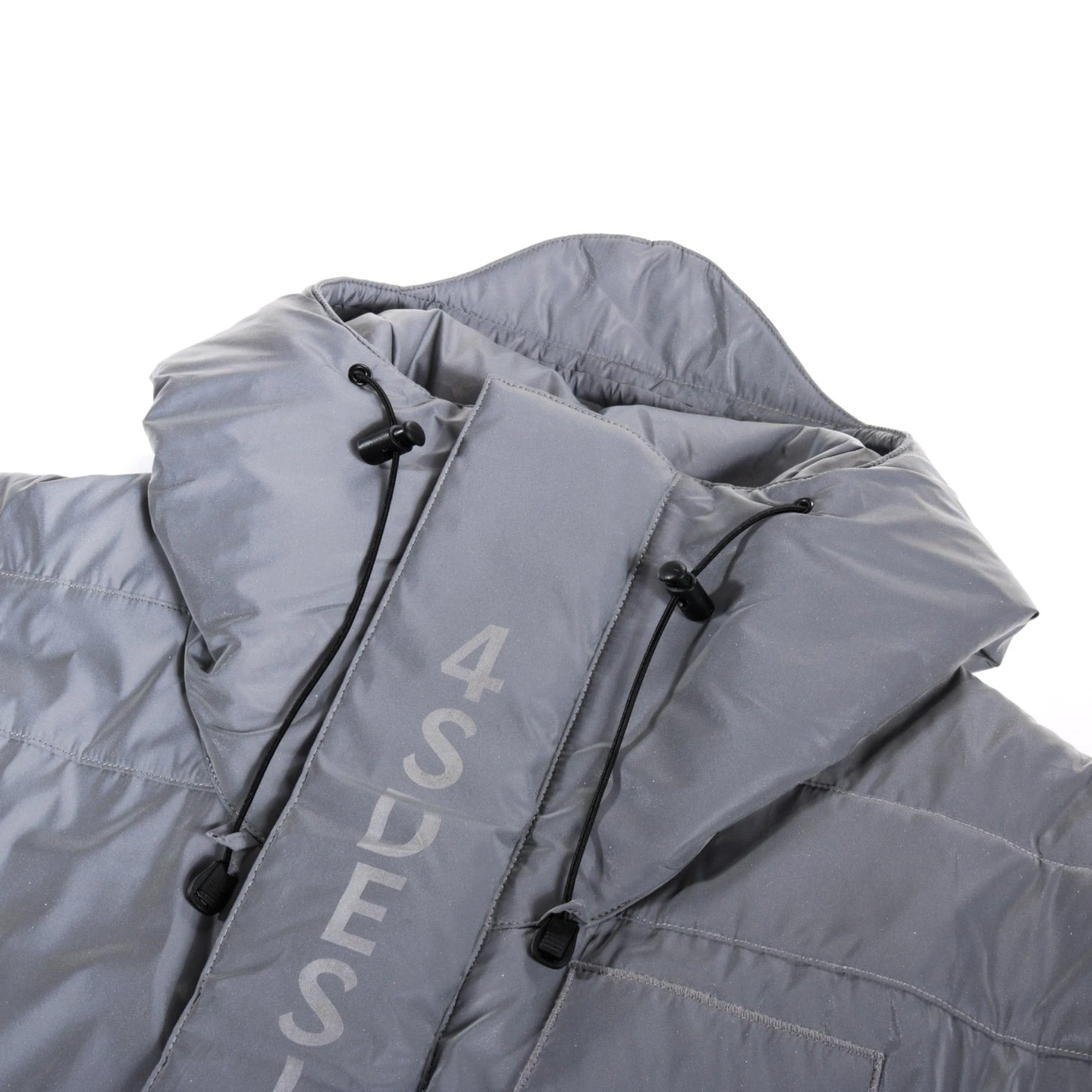 4SDESIGNS NF COAT REFLECTIVE LIGHT GREY 4 4SDESIGNS NF COAT REFLECTIVE LIGHT GREY - Image 4