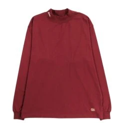 Advisory Board Crystals ABC. 123. LONG SLEEVE MOCKNECK PYROPE