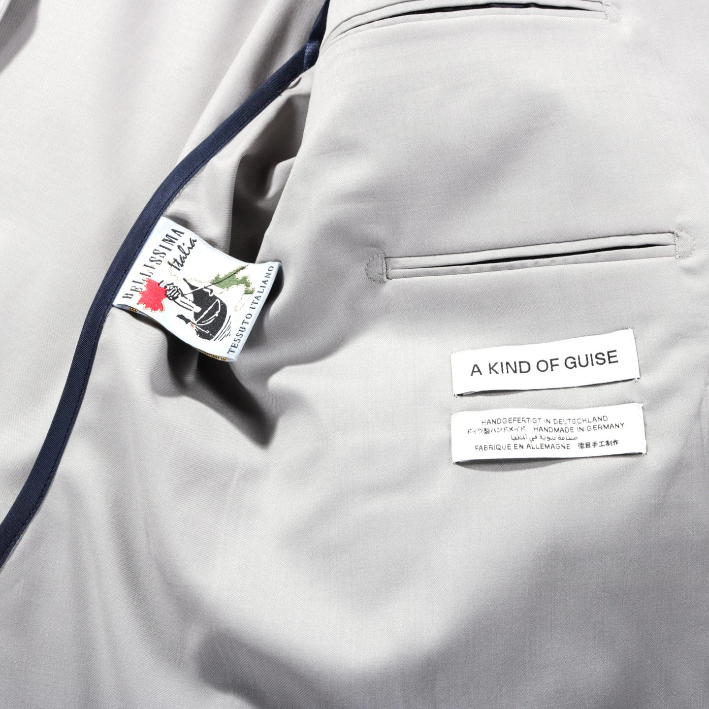 A KIND OF GUISE UNSTRUCTURED BLAZER WARM GREY 6 A KIND OF GUISE UNSTRUCTURED BLAZER WARM GREY - Image 6