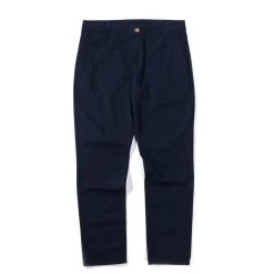 A KIND OF GUISE PERMANENTS TROUSERS WASHED NAVY
