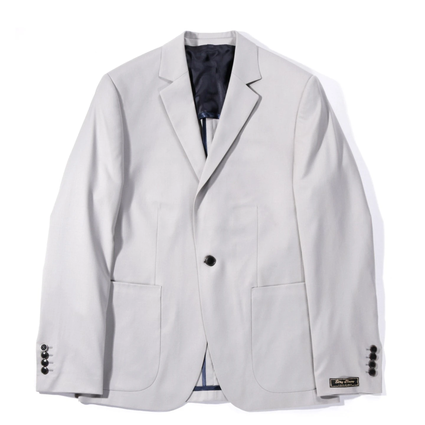 A KIND OF GUISE UNSTRUCTURED BLAZER WARM GREY 1 A KIND OF GUISE UNSTRUCTURED BLAZER WARM GREY