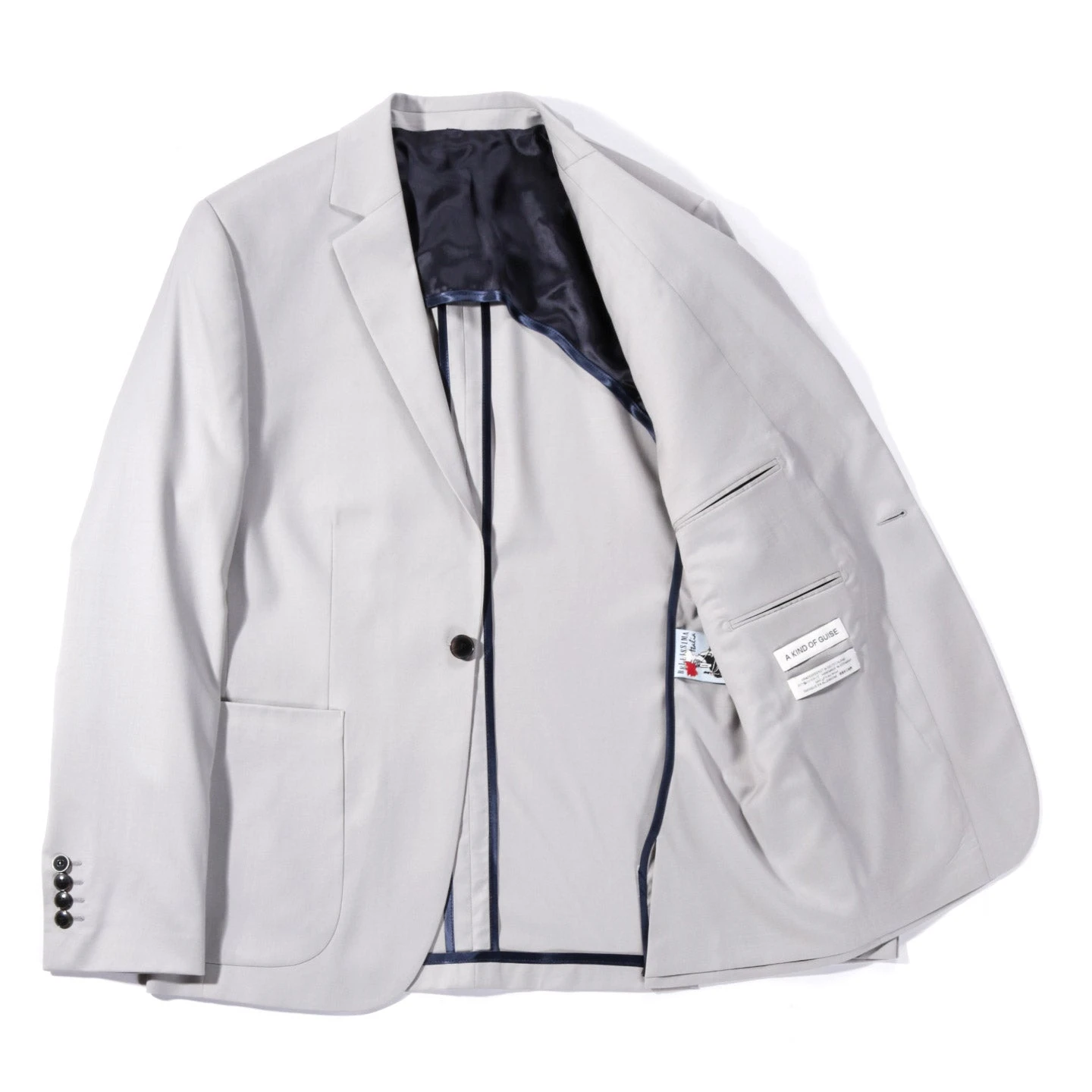 A KIND OF GUISE UNSTRUCTURED BLAZER WARM GREY 2 A KIND OF GUISE UNSTRUCTURED BLAZER WARM GREY - Image 2