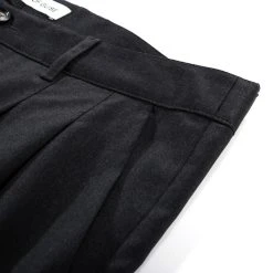 A KIND OF GUISE PLEATED WIDE TROUSERS GREY MELANGE -N.HOOLYWOOD Shop akog59