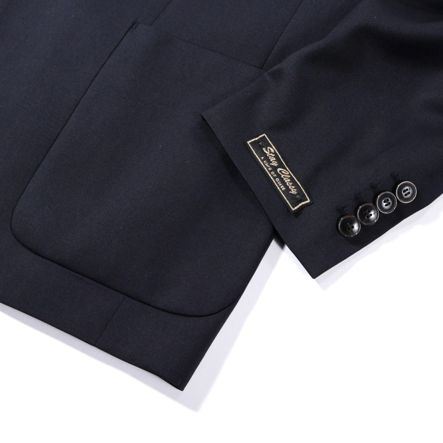 A KIND OF GUISE UNSTRUCTURED BLAZER MIDNIGHT 4 A KIND OF GUISE UNSTRUCTURED BLAZER MIDNIGHT - Image 4