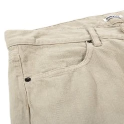 AURALEE BOTANICAL DYED SELVEDGE DENIM PANTS NATURAL GREEN -N.HOOLYWOOD Shop al64