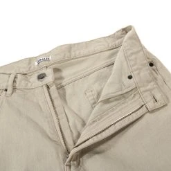 AURALEE BOTANICAL DYED SELVEDGE DENIM PANTS NATURAL GREEN -N.HOOLYWOOD Shop al66