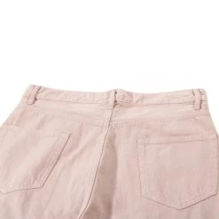AURALEE BOTANICAL DYED SELVEDGE DENIM PANTS NATURAL PINK -N.HOOLYWOOD Shop al75