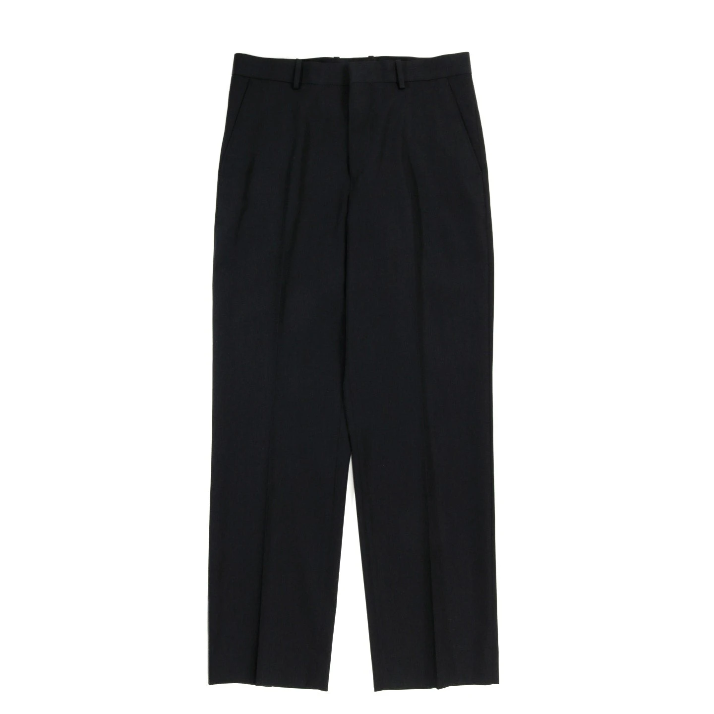 AURALEE LIGHT WOOL MAX GABARDINE SLACKS BLACK 1 AURALEE LIGHT WOOL MAX GABARDINE SLACKS BLACK
