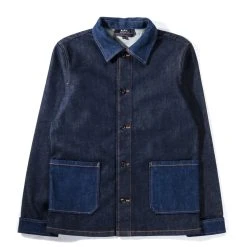 A.P.C. MATHIS JACKET INDIGO