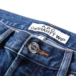 A.P.C. CARHARTT WIP PETIT STANDARD STONEWASHED INDIGO -N.HOOLYWOOD Shop apcwipd10