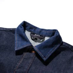 A.P.C. MATHIS JACKET INDIGO -N.HOOLYWOOD Shop apd4 4237b230 89eb 467e a165 87bab08fb781