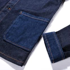 A.P.C. MATHIS JACKET INDIGO -N.HOOLYWOOD Shop apd6 c3e08cb7 0e13 41ae b73e 8d624bd07776