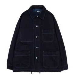 ARPENTEUR ADN JACKET WOAD OVERDYED DENIM
