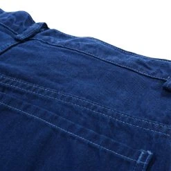 ARPENTEUR EDDIE P TROUSERS COTTON LINEN SERGE WOAD BLUE -N.HOOLYWOOD Shop arp17