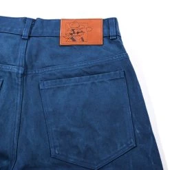 ARPENTEUR EDDIE P. TROUSERS WOAD OVERDYED DENIM -N.HOOLYWOOD Shop arpd9 1ad11262 7d4c 481f b6db 3dcf544a622a