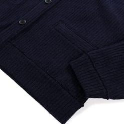 BLUE BLUE JAPAN RECYCLED WOOL CARDIGAN NAVY -N.HOOLYWOOD Shop bb10 5fe80c5d 7209 48f0 bae7 38585773ad9a