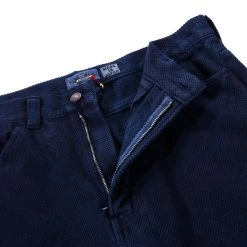 BLUE BLUE JAPAN FINE 'SASHIKO' HAND DYED 5 POCKET PANTS INDIGO -N.HOOLYWOOD Shop bb21