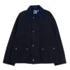 BLUE BLUE JAPAN VINTAGE STYLE CLOTH ZIP UP JACKET INDIGO
