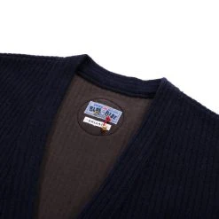 BLUE BLUE JAPAN RECYCLED WOOL CARDIGAN NAVY -N.HOOLYWOOD Shop bb8 d6199cc2 5a74 441b 8514 9d3b9f4bf93c
