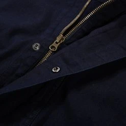 BLUE BLUE JAPAN VINTAGE STYLE CLOTH ZIP UP JACKET INDIGO -N.HOOLYWOOD Shop bbd19 8357315e 4a06 4c30 beec d9e7f109294c