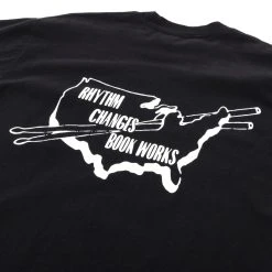 BOOK WORKS RHYTHM CHANGES TEE BLACK -N.HOOLYWOOD Shop bd13