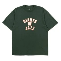 BOOK WORKS GIANTS OF JAZZ TEE GREEN