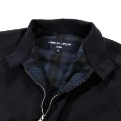 Comme Des Garçons Homme COMME DES GARCONS HOMME J026 HARRINGTON JACKET NAVY -N.HOOLYWOOD Shop c15