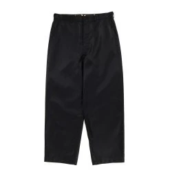 Comme Des Garçons Homme COMME DES GARCONS HOMME P006 WIDE CHINO PANT BLACK