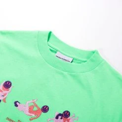 CARNE BOLLENTE INSPECT HER GADGET LS T-SHIRT NEON GREEN -N.HOOLYWOOD Shop cbd26