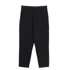 Comme Des Garçons Homme COMME DES GARCONS HOMME P016 SUIT PANT BLACK POLY COTTON