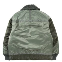 Comme Des Garçons Homme COMME DES GARCONS HOMME J017 FLIGHT JACKET KHAKI MIX -N.HOOLYWOOD Shop cd3 76c84886 e0c8 4b20 9ca9 5752da4e0cca