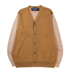 Comme Des Garçons Homme COMME DES GARCONS HOMME N001 CARDIGAN CAMEL X BEIGE