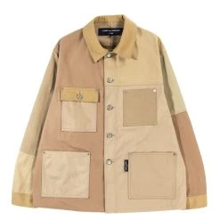 Comme Des Garçons Homme COMME DES GARCONS HOMME J013 JACKET BEIGE MIX