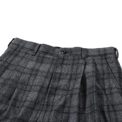 Comme Des Garçons Homme COMME DES GARCONS HOMME P041 PLEATED TROUSER GRAY CHECK -N.HOOLYWOOD Shop cdgd17 6718908b 3c1e 4ffc aa2b bd68951b602c