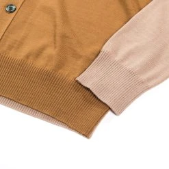 Comme Des Garçons Homme COMME DES GARCONS HOMME N001 CARDIGAN CAMEL X BEIGE -N.HOOLYWOOD Shop cdgd72