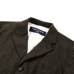 Comme Des Garçons Homme COMME DES GARCONS HOMME J029 TWEED BLAZER KHAKI -N.HOOLYWOOD Shop cdh11