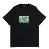 COWGIRL BLUE COWGIRL "NATURE BATS LAST" T BLACK