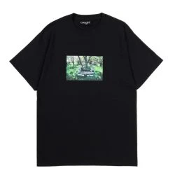 COWGIRL BLUE COWGIRL "NATURE BATS LAST" T BLACK