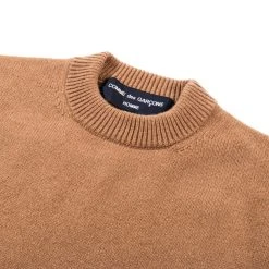 Comme Des Garçons Homme COMME DES GARCONS HOMME N007 CREW NECK SWEATER BEIGE -N.HOOLYWOOD Shop cgdd61
