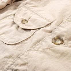 THE CONSPIRES MIL JACKET ACRYLIC COATED NYLON TAFFETA KHAKI -N.HOOLYWOOD Shop cond2