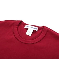 Comme Des Garçons Shirt COMME DES GARCONS SHIRT T016 T-SHIRT BURGUNDY -N.HOOLYWOOD Shop cs11
