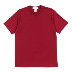 Comme Des Garçons Shirt COMME DES GARCONS SHIRT T016 T-SHIRT BURGUNDY