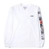NEIGHBORHOOD CTD LS TEE WHITE