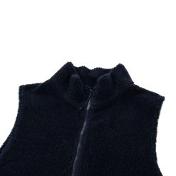 ENGINEERED GARMENTS HIGH MOCK VEST NAVY WOOL POLY SHAGGY KNIT -N.HOOLYWOOD Shop eg12 b2a82e6a c319 418a b8e7 76fd1621c201