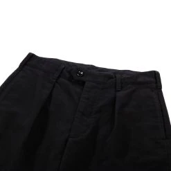 ENGINEERED GARMENTS CARLYLE PANT BLACK COTTON MOLESKIN -N.HOOLYWOOD Shop eg17