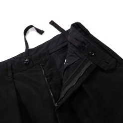 ENGINEERED GARMENTS CARLYLE PANT BLACK COTTON MOLESKIN -N.HOOLYWOOD Shop eg19