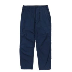 ENGINEERED GARMENTS FATIGUE PANT NAVY 6.5OZ FLAT TWILL